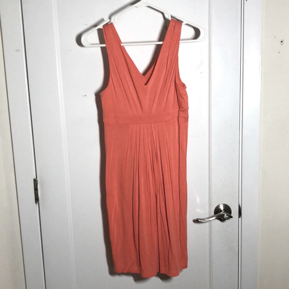 loft petite xs coral dress